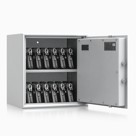 Sejf domowy Adorf klasa S1 46x44x36,5 cm szary – zamek elektroniczny