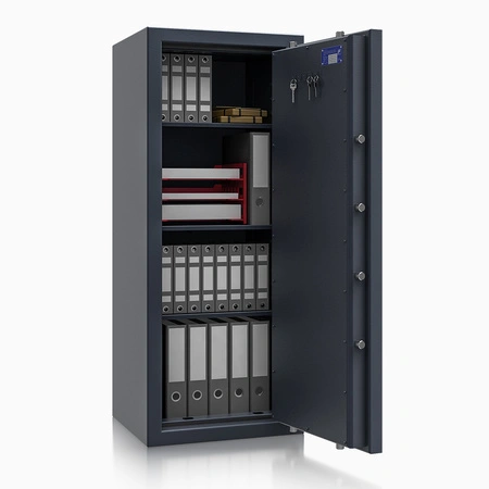 Sejf antywłamaniowy save4ever II – 168 l grafitowy – zamek elektroniczny