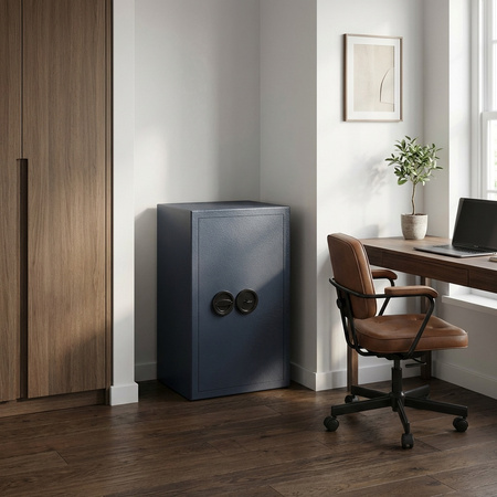 Sejf domowy BADEN BADEN klasa S2 grafitowy – zamek kluczowy 34103.11