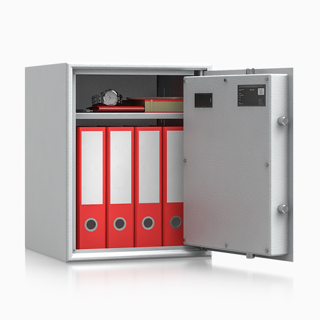 Sejf domowy Adorf klasa S1 48x38x37,5 cm szary – zamek elektroniczny