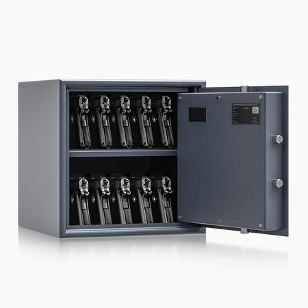 Sejf domowy Adorf klasa S1 38x38x37,5 cm grafitowy – zamek elektroniczny