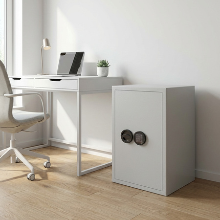 Sejf domowy Baden Baden klasa S2 – 63 l szary – zamek elektroniczny