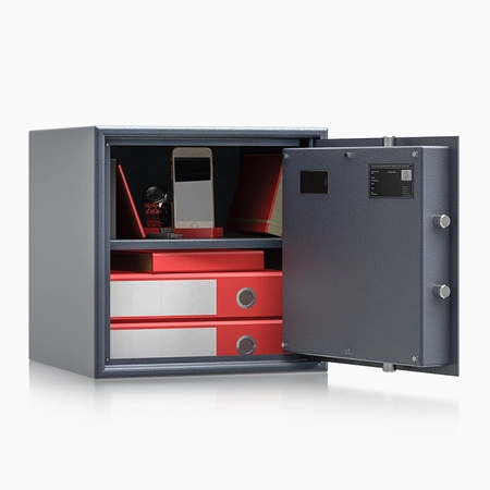 Sejf domowy Adorf klasa S1 38x38x37,5 cm grafitowy – zamek elektroniczny