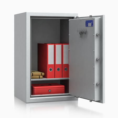 Sejf antywłamaniowy SAVE4EVER klasa I 80×50×42 cm szary – zamek elektroniczny