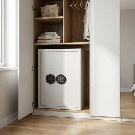 Sejf domowy BADEN BADEN klasa S2 szary – zamek elektroniczny 34102.02