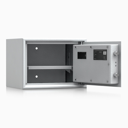 Sejf domowy Adorf klasa S1 25×34×29 cm szary – zamek elektroniczny