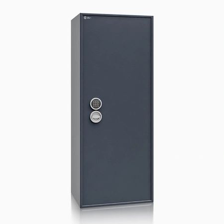 Szafa na broń długą S1 Siegen Max Kombi 18 szt. 150 cm grafitowa – zamek elektroniczny