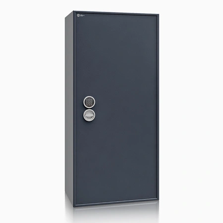 Szafa na broń długą S1 Siegen Max Kombi 26 szt. 150 cm grafitowa – zamek elektroniczny