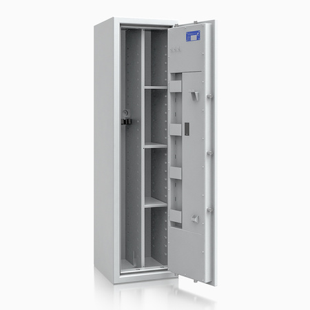 szafa na broń i amunicję St. Gallen WF MAX Kombi szara zamek elektroniczny 56475.52