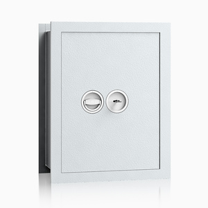 Sejf ścienny antywłamaniowy klasa I Frankfurt 38 l szary