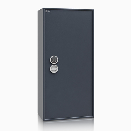 Szafa na broń długą S1 Siegen Max Kombi 18 szt. 125 cm grafitowa – zamek elektroniczny