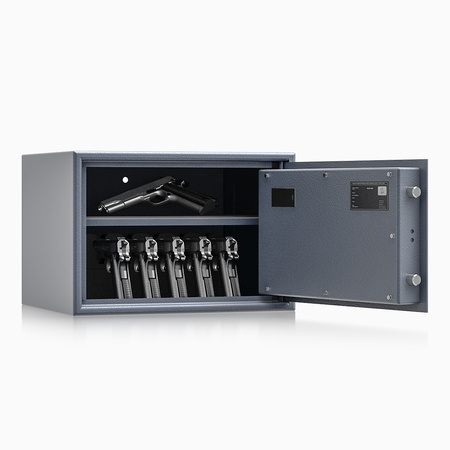 Sejf domowy Adorf klasa S1 30x44x36,5 cm grafitowy – zamek elektroniczny