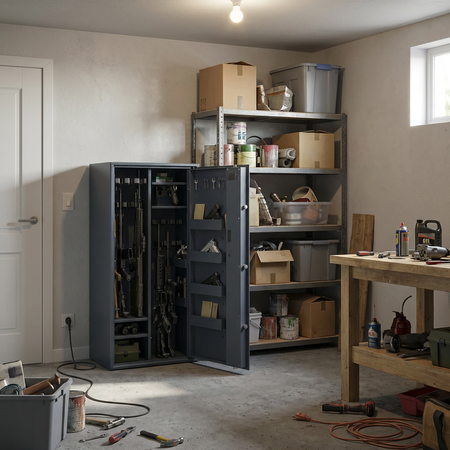 szafa na broń i amunicję Siegen MAX KOMBI 18/125 klucz klasa S1