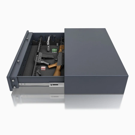 Szuflada na broń klasa I St. Gallen WF D 104 cm grafitowa – zamek elektroniczny
