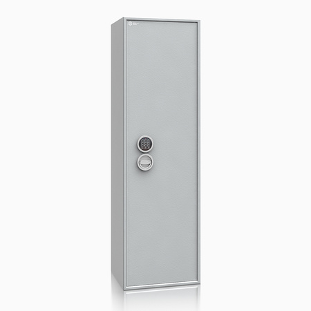 Szafa na broń długą S1 Siegen Max 12 szt. 150 cm szara - zamek elektroniczny