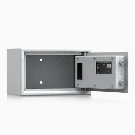 Sejf domowy Adorf klasa S1 20x32x20 cm szary – zamek elektroniczny