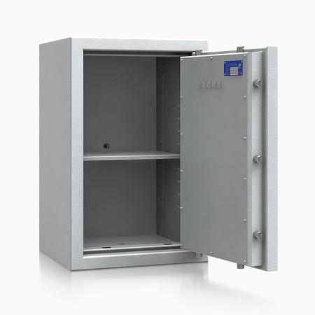 Sejf antywłamaniowy, ognioodporny SAVE4EVER III 101L szary – zamek elektroniczny