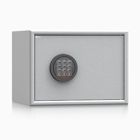 Sejf domowy Adorf klasa S1 25×34×29 cm szary – zamek elektroniczny