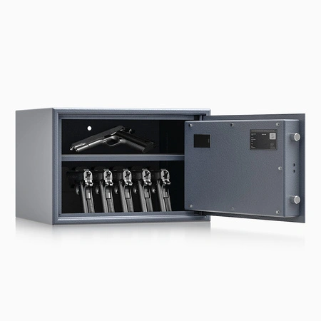 Sejf domowy Adorf klasa S1 30x44x36,5 cm grafitowy – zamek elektroniczny