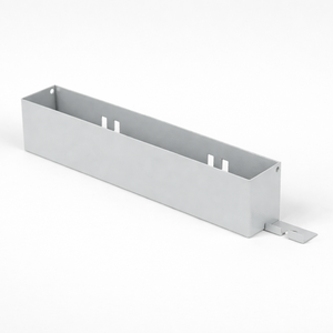 Półka z uchwytem na wycior na drzwi do szaf Siegen 450 mm RAL 7035