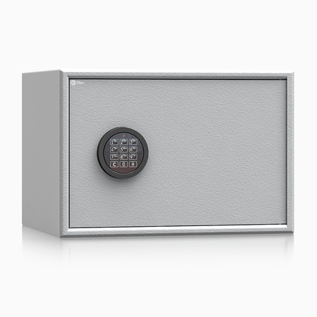 Sejf domowy Adorf klasa S1 30x44x36,5 cm szary – zamek elektroniczny