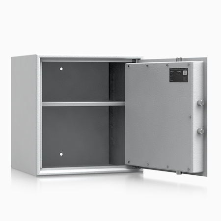 Sejf domowy Adorf klasa S1 46x44x36,5 cm szary – zamek kluczowy