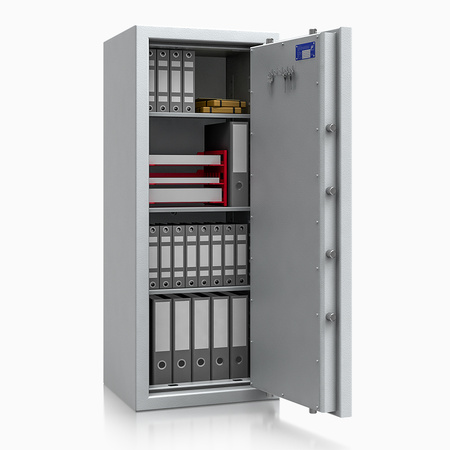 Sejf antywłamaniowy save4ever II – 168 l szary – zamek elektroniczny