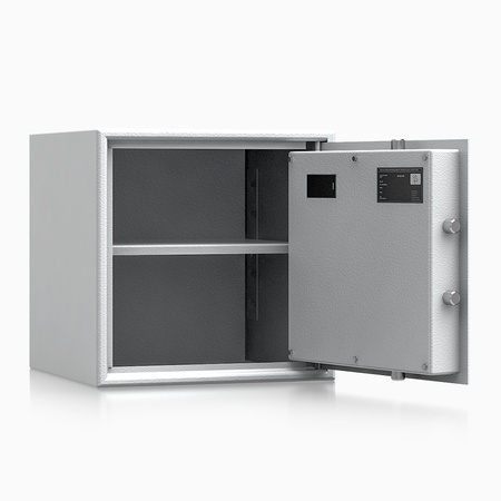 Sejf domowy Adorf klasa S1 38x38x37,5 cm szary – zamek elektroniczny