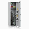 Szafa na broń długą S1 Siegen Max 12 szt. 150 cm szara – zamek elektroniczny (50083.02)