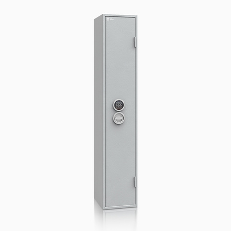 Szafa na broń długą S1 Siegen 5 szt. 150 cm szara – zamek elektroniczny