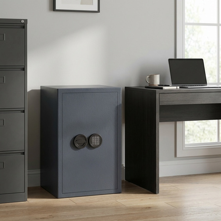 Sejf domowy BADEN BADEN klasa S2 grafitowy – zamek elektroniczny 34103.12