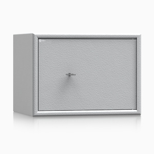 Sejf domowy Adorf klasa S1 25×34×29 cm szary – zamek kluczowy