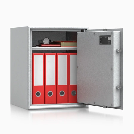 Sejf domowy Adorf klasa S1 48x38x37,5 cm szary – zamek kluczowy