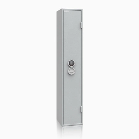 Szafa na broń długą S1 Siegen 5 szt. 150 cm szara – zamek elektroniczny