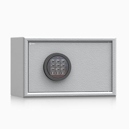 Sejf domowy Adorf klasa S1 20x32x20 cm szary – zamek elektroniczny