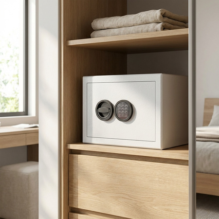 Sejf domowy BADEN BADEN klasa S2 szary – zamek elektroniczny 34100.02