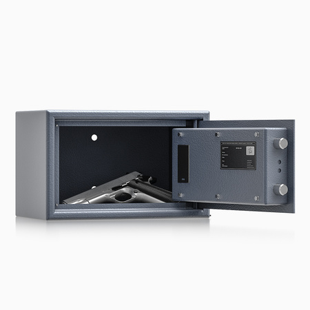 Sejf domowy Adorf klasa S1 20x32x20 cm grafitowy – zamek elektroniczny
