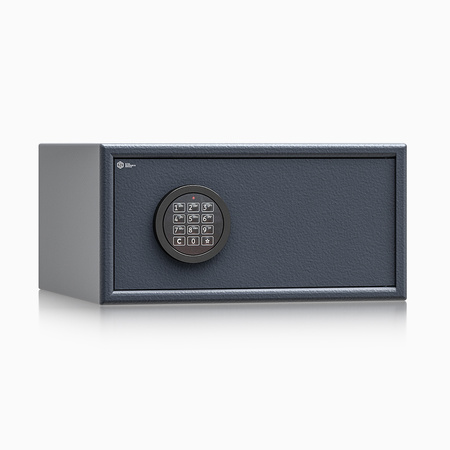 Sejf domowy Adorf klasa S1 19x38x37,5 cm grafitowy – zamek elektroniczny