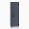 Szafa na broń długą klasa I St. Gallen WF MAX 16 szt. 160 cm grafitowa – zamek kluczowy