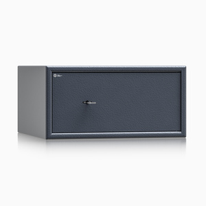 Sejf domowy Adorf klasa S1 19x38x37,5 cm grafitowy – zamek kluczowy