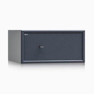 Sejf domowy Adorf klasa S1 19x38x37,5 cm grafitowy – zamek kluczowy