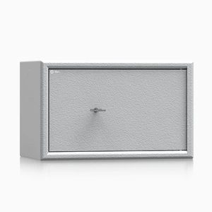 Sejf domowy Adorf klasa S1 20x32x20 cm szary – zamek kluczowy