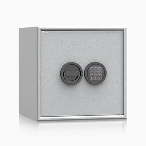 Sejf domowy Adorf klasa S1 38x38x37,5 cm szary – zamek elektroniczny